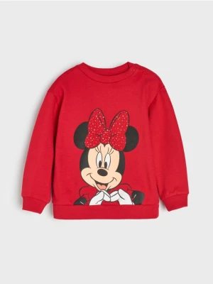 Sinsay - Bluza Minnie Mouse - czerwony