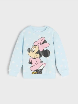 Sinsay - Bluza Minnie Mouse - niebieski