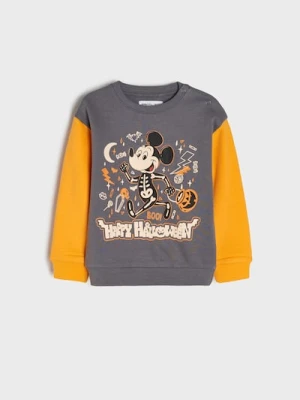 Sinsay - Bluza Myszka Miki - szary