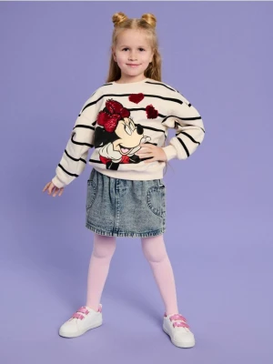 Sinsay - Bluza Myszka Minnie - kremowy