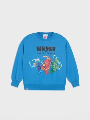 Sinsay - Bluza Ninjago - niebieski