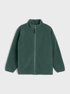 Sinsay - Bluza polarowa - green spruce