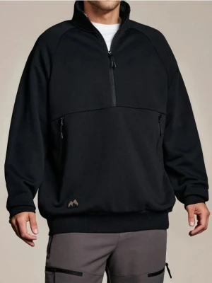 Sinsay - Bluza pullover - czarny