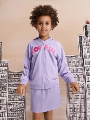 Sinsay - Bluza rozpinana - fioletowy