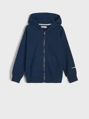 Sinsay - Bluza rozpinana - granatowy