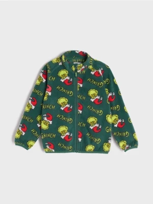 Sinsay - Bluza rozpinana Grinch - zielony