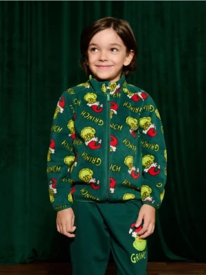 Sinsay - Bluza rozpinana Grinch - zielony