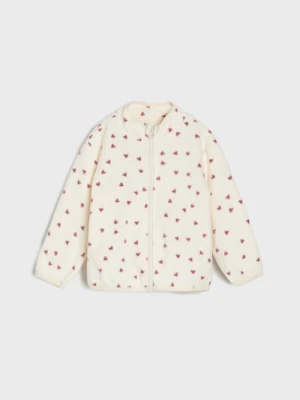 Sinsay - Bluza rozpinana - kremowy