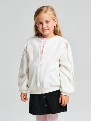 Sinsay - Bluza rozpinana - kremowy