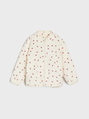Sinsay - Bluza rozpinana - kremowy
