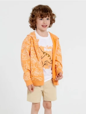 Sinsay - Bluza rozpinana - pomarańczowy