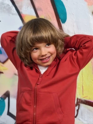 Sinsay - Bluza rozpinana - pomarańczowy