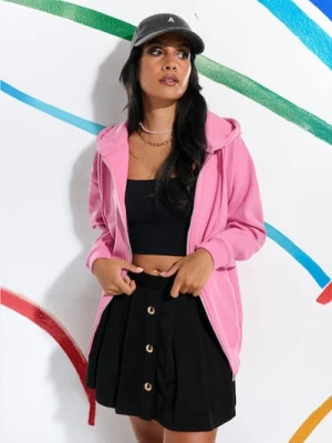 Sinsay - Bluza rozpinana - różowy