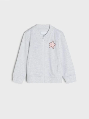 Zdjęcie produktu Sinsay - Bluza rozpinana - szary