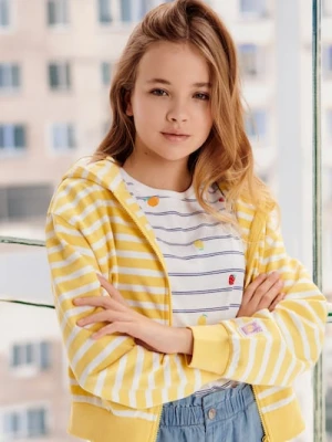 Sinsay - Bluza rozpinana - wielobarwny