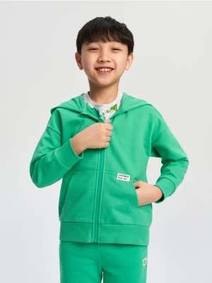 Sinsay - Bluza rozpinana - zielony