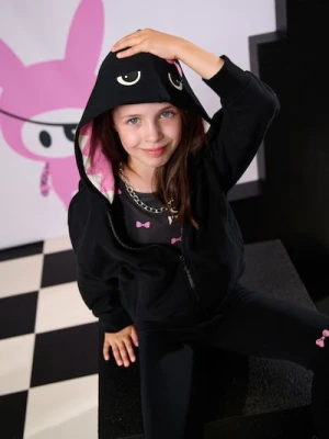 Sinsay - Bluza rozpinana Zombie Dash - czarny