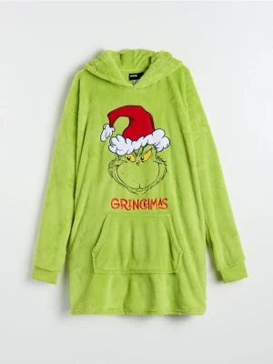 Sinsay - Bluza Snuddie Grinch - zielony