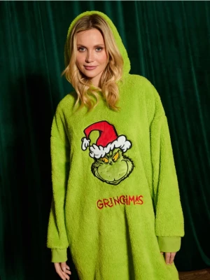 Sinsay - Bluza Snuddie Grinch - zielony