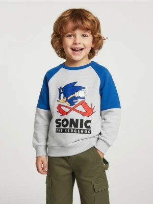 Sinsay - Bluza Sonic the Hedgehog - szary