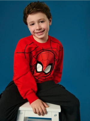 Sinsay - Bluza Spider-Man - czerwony