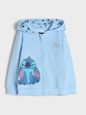 Sinsay - Bluza Stitch - błękitny