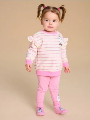 Sinsay - Bluza The Moomins - kremowy