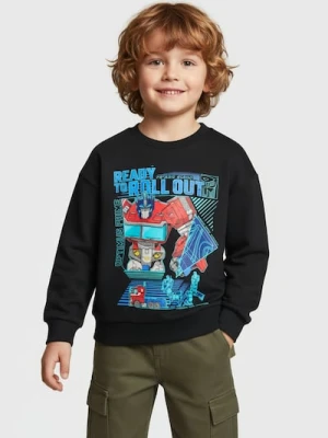 Sinsay - Bluza Transformers - czarny