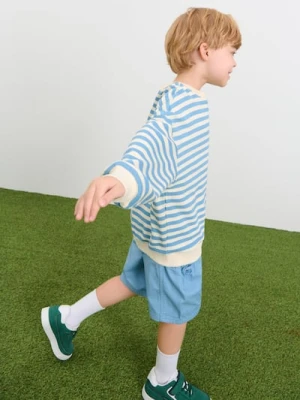 Sinsay - Bluza w paski - kremowy