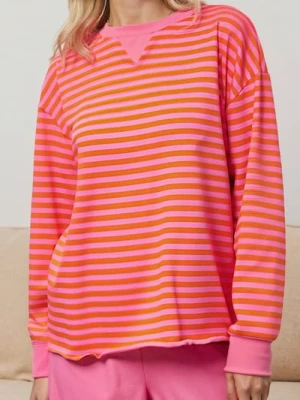 Sinsay - Bluza w paski - wielobarwny