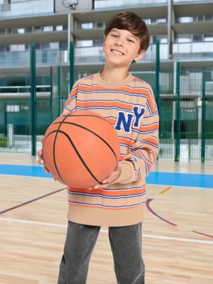 Sinsay - Bluza w paski - wielobarwny