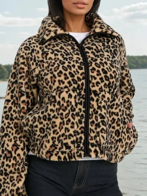 Zdjęcie produktu Sinsay - Bluza we wzrór zwierzęcy z kieszeniami - wielobarwny