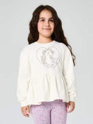 Sinsay - Bluza z baskinką - wielobarwny