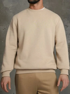 Sinsay - Bluza z długim rękawem - beżowy