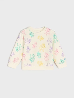 Sinsay - Bluza z długim rękawem Bluey - kremowy