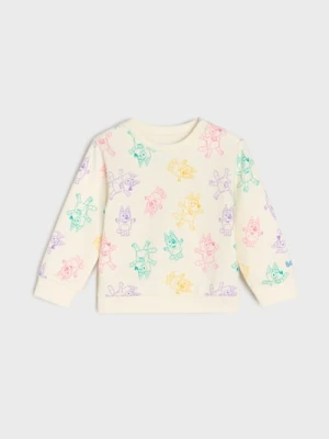 Sinsay - Bluza z długim rękawem Bluey - kremowy