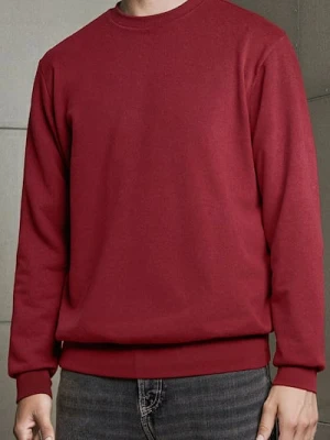 Sinsay - Bluza z długim rękawem - czerwony