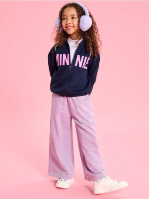 Sinsay - Bluza z domieszką wiskozy Minnie Mouse - granatowy