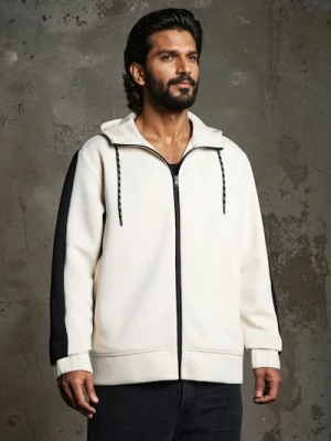 Sinsay - Bluza z kapturem - beżowy