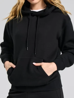 Sinsay - Bluza z kapturem - czarny