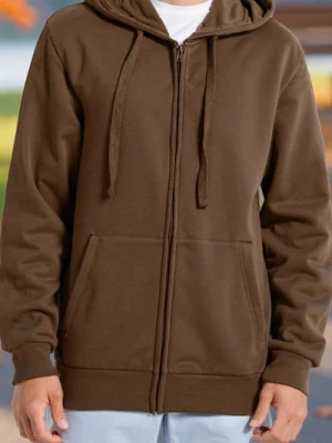 Sinsay - Bluza z kapturem - czerwony