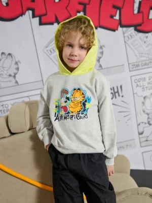 Sinsay - Bluza z kapturem Garfield - szary