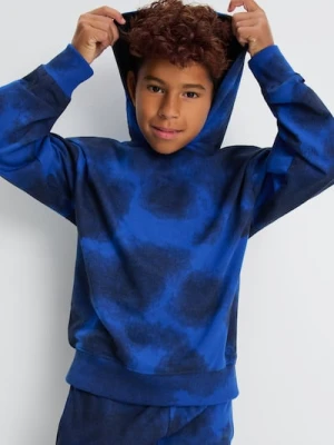 Sinsay - Bluza z kapturem - granatowy