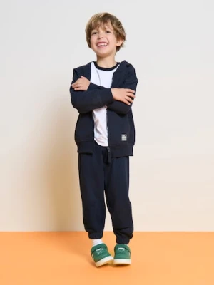 Sinsay - Bluza z kapturem - granatowy