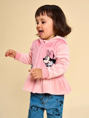 Sinsay - Bluza z kapturem Minnie Mouse - różowy