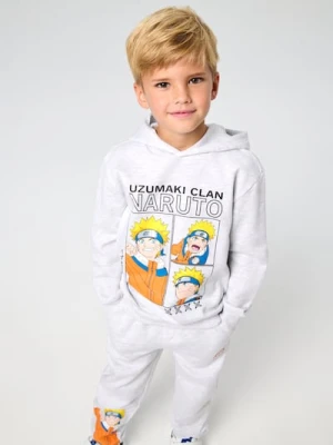 Sinsay - Bluza z kapturem Naruto - szary