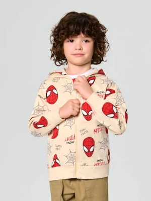 Sinsay - Bluza z kapturem Spider-Man - beżowy