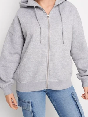 Sinsay - Bluza z kapturem - szary