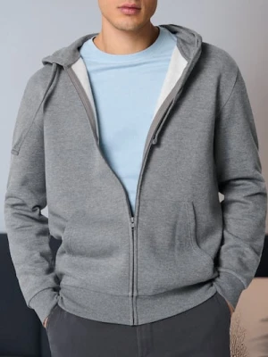Sinsay - Bluza z kapturem - szary