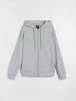 Sinsay - Bluza z kapturem - szary